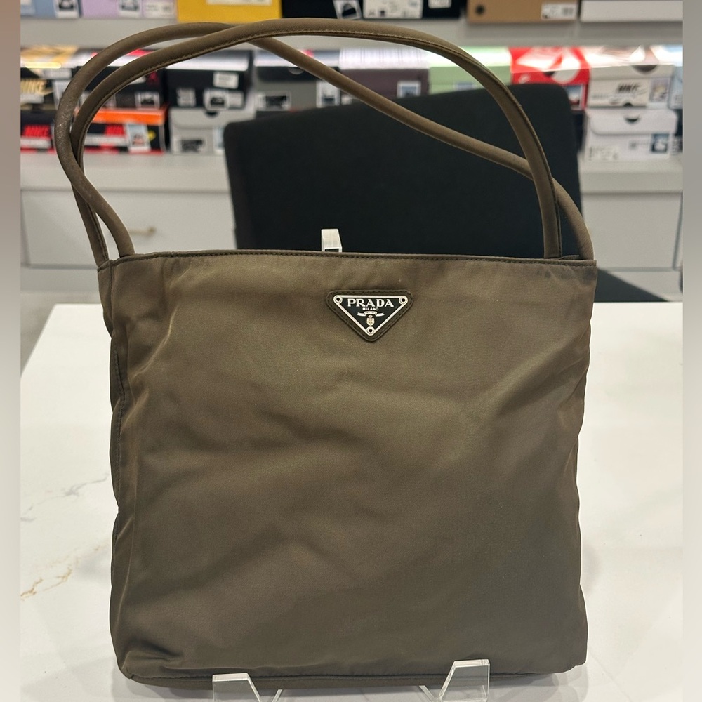 Prada nylon tote bag